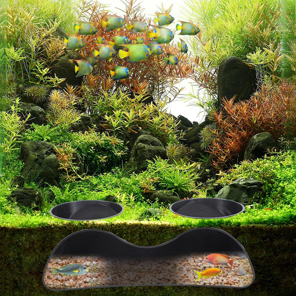Aquarium Decorative Tunnel for Fishtanks Hiding Shelte Cave Tunnel Safe ABS for Underwater Landscape Accessories