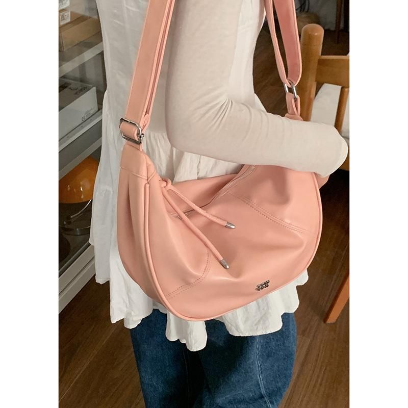 Korean Version of Casual Large-capacity Underarm Bag Women's Bag 2025 Spring New Dumpling Bag Versatile Shoulder Messenger Bag
