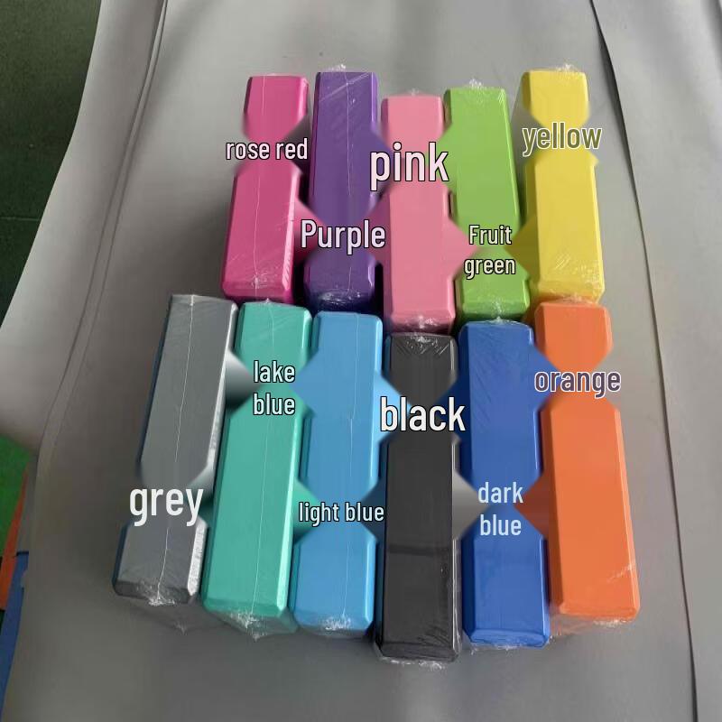 High-Density EVA Yoga Bricks 10-Pack