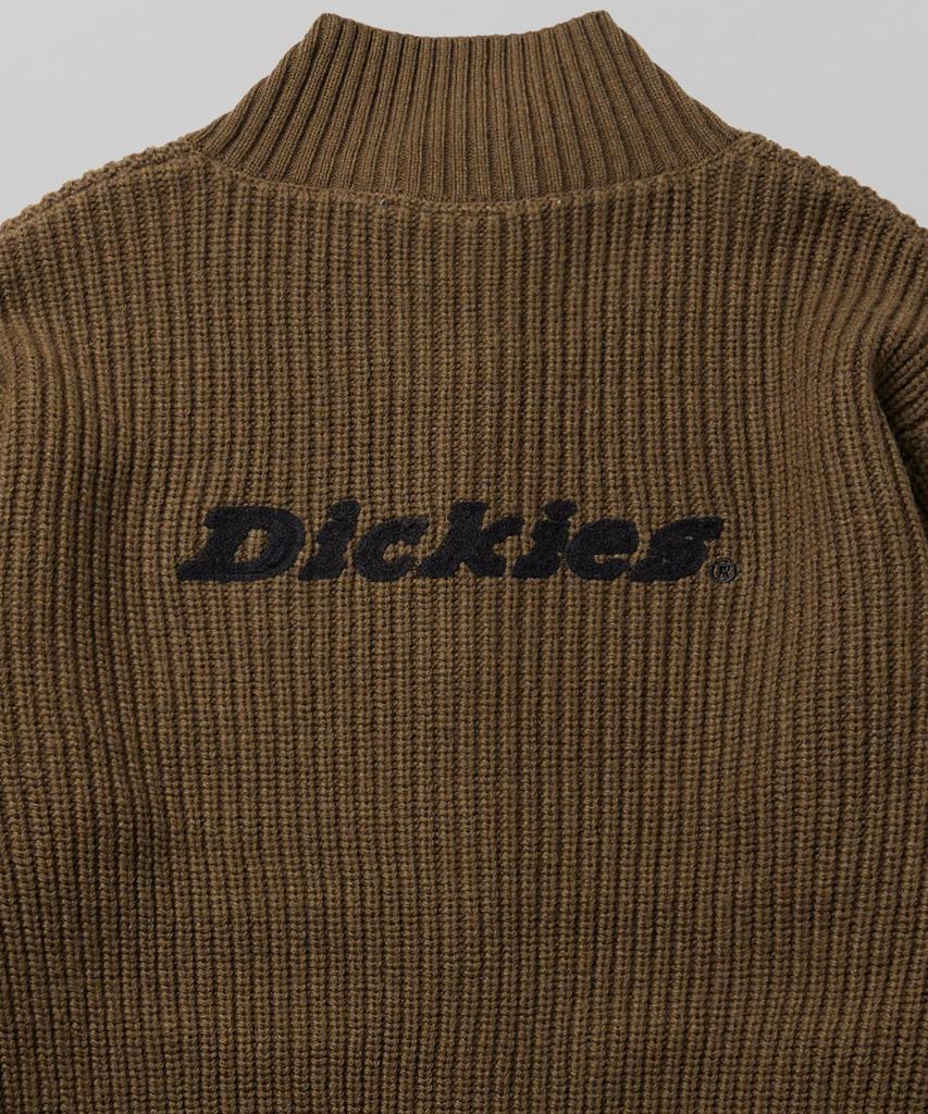 DICKIES Back Logo Full-Zip Knit Olive