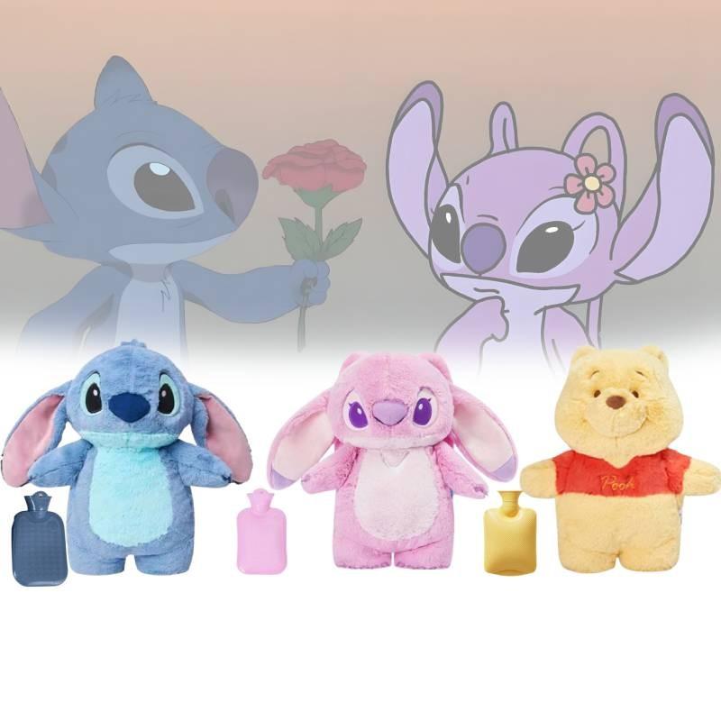 Adorable 30cm Stitch Plush Toy Water Bottle Heater For Cozy Winter Warmth