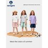 Navigare Italian Small Sailboat Girls' Short-Sleeved T-Shirt Women's 2026 Summer New Children's Thin Top