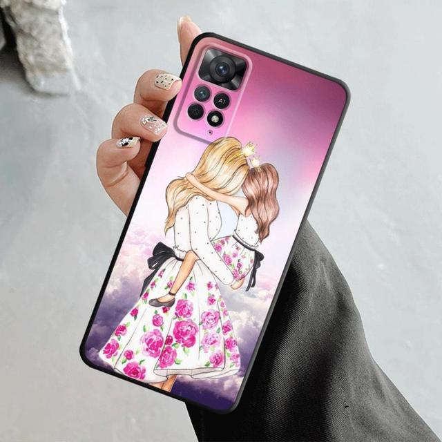 Husa de telefon pentru Xiaomi Redmi Note 12 11t 11s 11 10 8 Pro 9 9s 9t 8t pentru Mi 10 8 9a 9c 10c K40 Moda Femeie Fata Super Mama Bebeluş