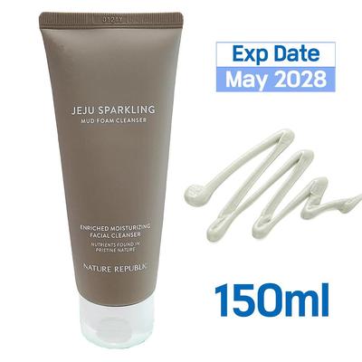 Jeju Sparkling (Mud) Foam Cleanser 150ml (1pc)