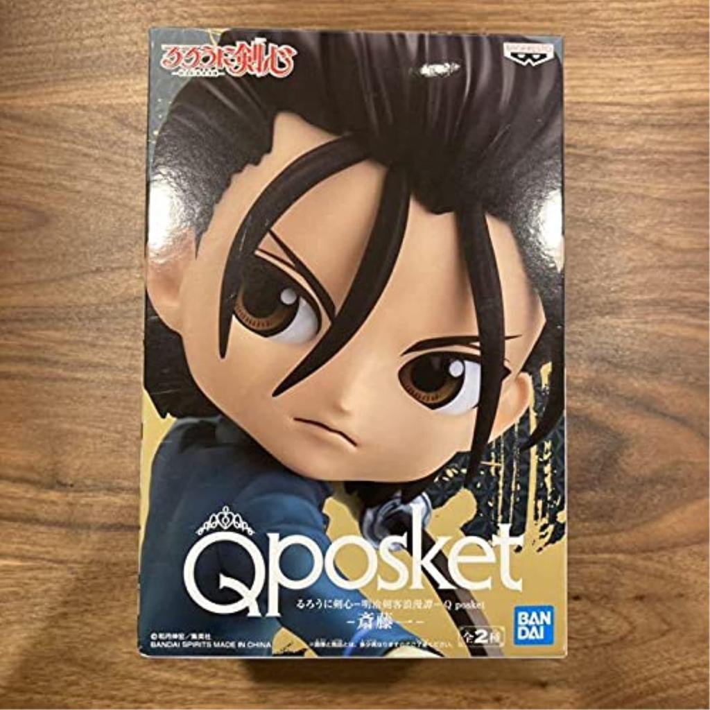 Banpresto Q Posket Rurouni Kenshin Figure – Hajime Saito A Color Version, Anime Collectible Statue