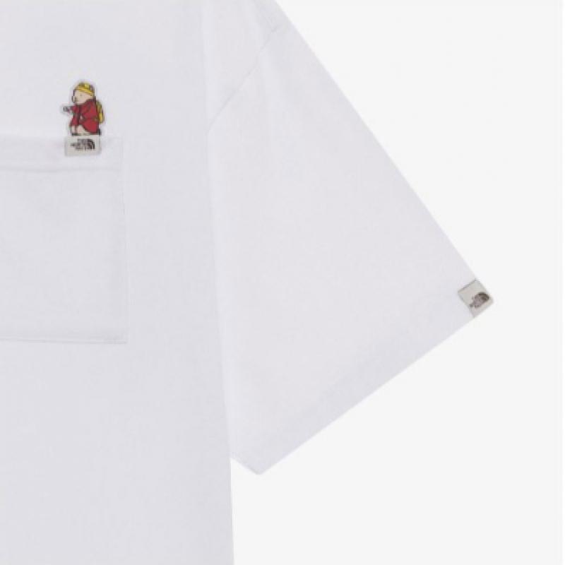 The North Face White Label Pocket Ex Short Sleeve Tee Nt7ur22k