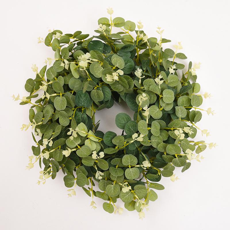 Eucalyptus Leaf and Money Grass Wreath for Home Decor