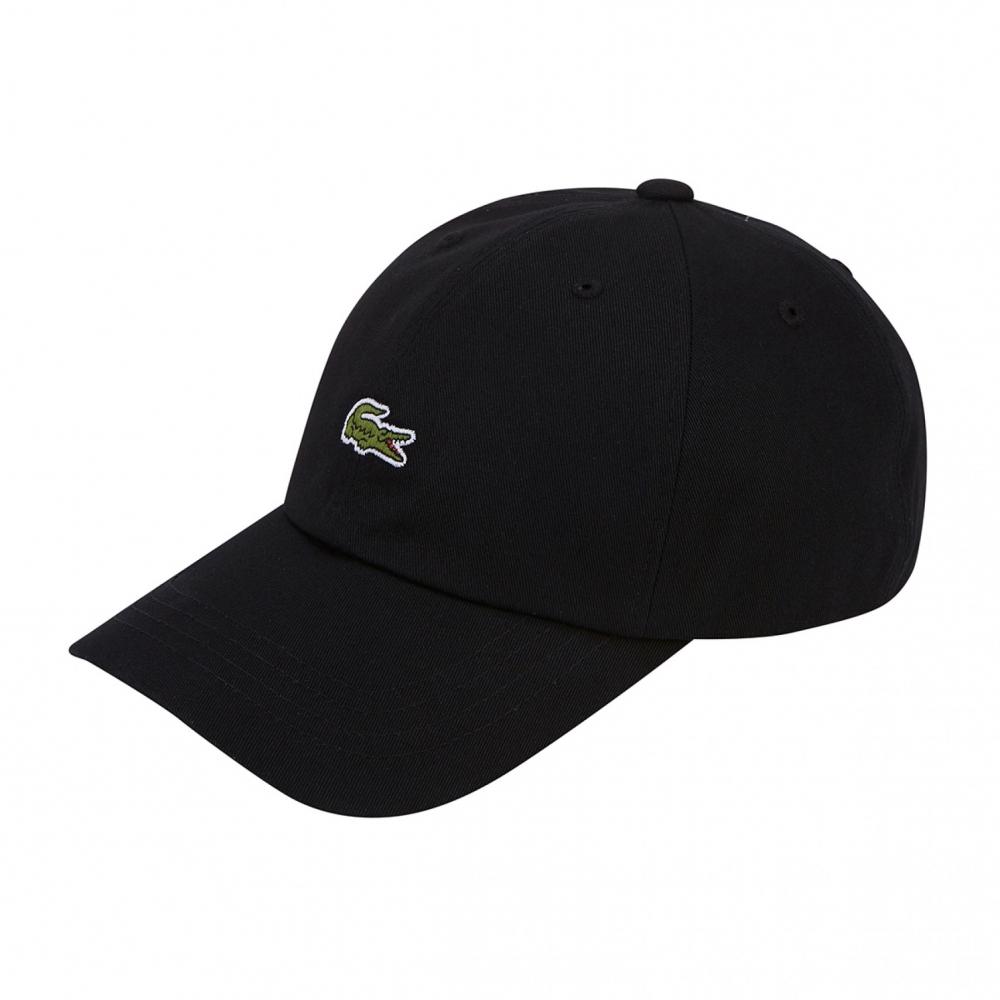 

Lacoste Basic Cotton Twill Cap Black Rk209e 53gws FREE999