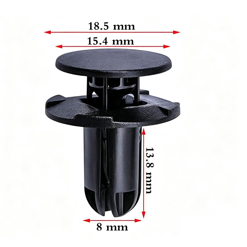 10X Car Bumper Liner Retainer Push-Type Clips 86595-2T500 1420608250B For Accent Creta Kona Sonata Tucson