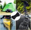 Bungee Cord 10m for Motorcycle Luggage Rope Car Roof Rack Tie Down Strap Elastic Shock Cord for Cargo Net DIY Black 2mm-3mm
