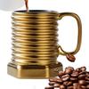 Funny Screw Ceramic Mug Retro Electroplated Mug Drinkware Drinking Cup  Boyfriends
