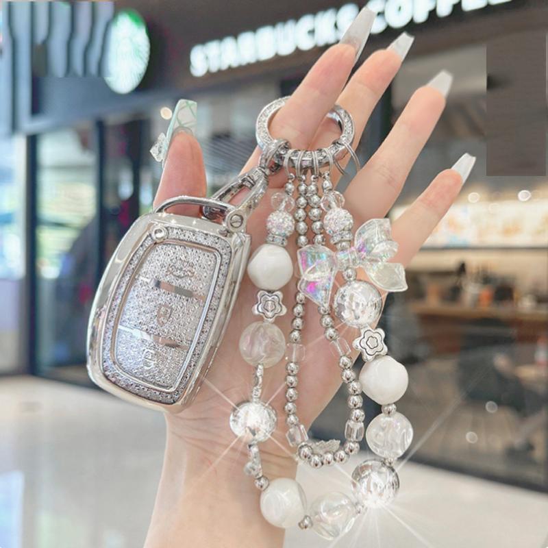 White Diamond TPU For Hyundai Ix25 Ix35 Ix45 Tucson Sonata Rena Creta Verna Elantra Solaris Mistra Accent Remote Key Case Holder