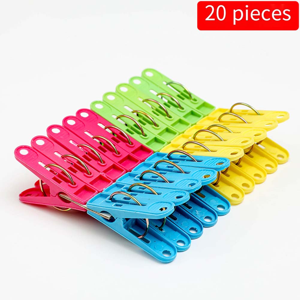 Food Storage Clips Bag Closure Clip Convenient Bag Closure Home Kitchen Tool Multi-Functional Use 20 Pack Bag Closure Clips