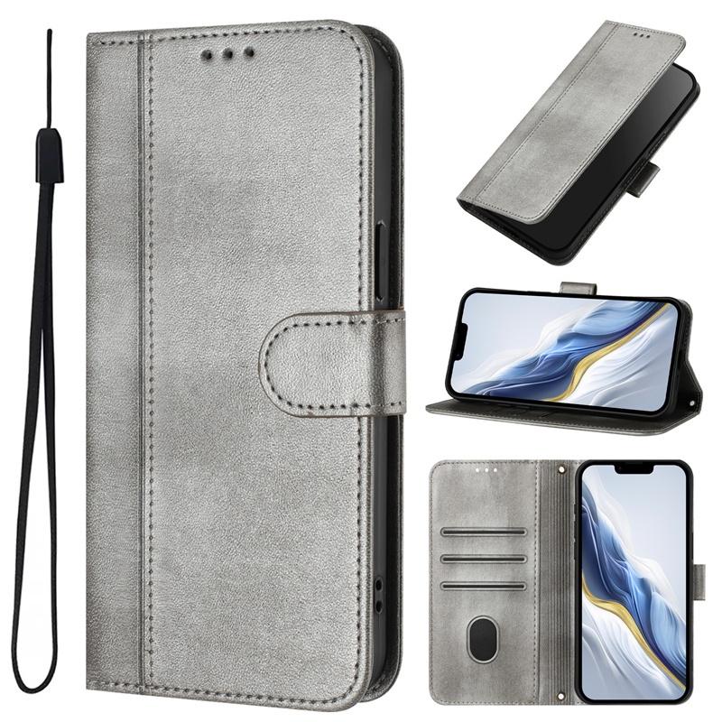 Casing For Realme C11 2021 C12 C15 C17 C20 C21 C21Y C25 C25S C30 C30S C55 4G Leather Wallet Pocket Card Slots Flip Case Cover