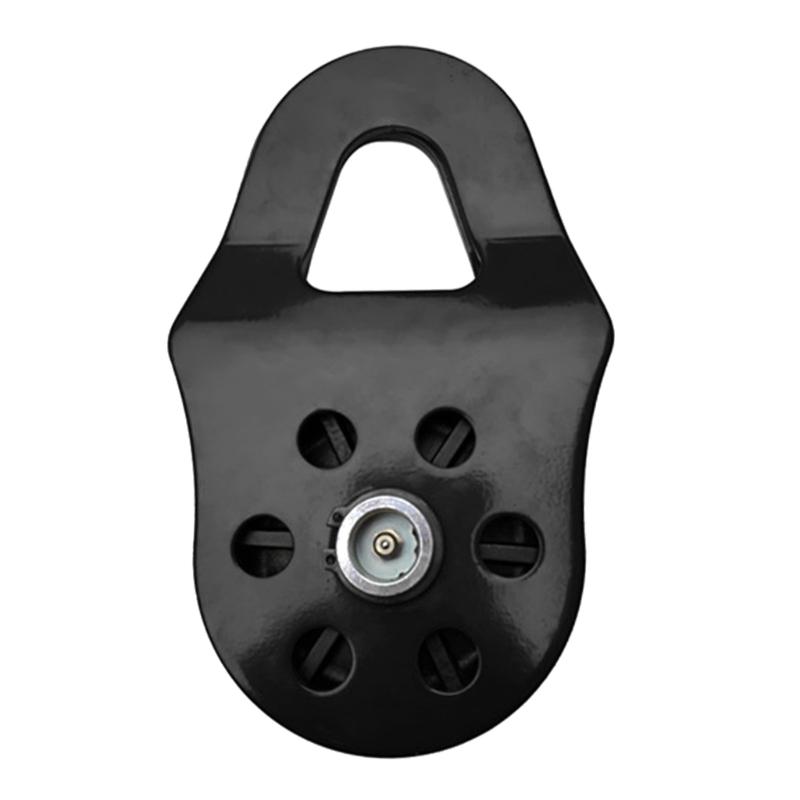 Reliable 10Ton Snatch Pulley Block Snatch Block Strength Recovery OffRoad Pulley Sheave Qulity Steel Construction