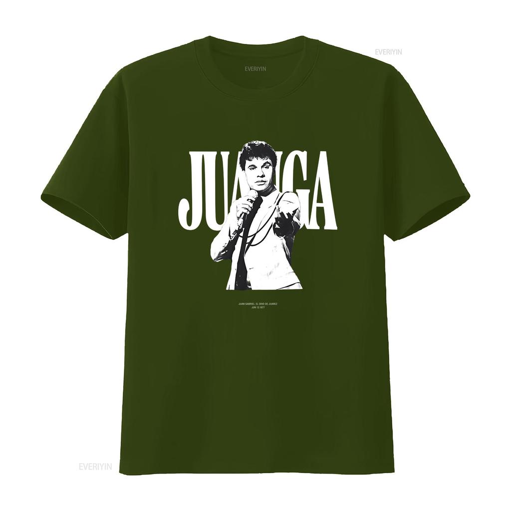 Juan Gabriel El Divo De Juarez T-Shirt Ikonischer Mexikanischer Sänger Tribut Vintage Gewaschen Dehnbar Herren Vielseitig Leicht Lässig