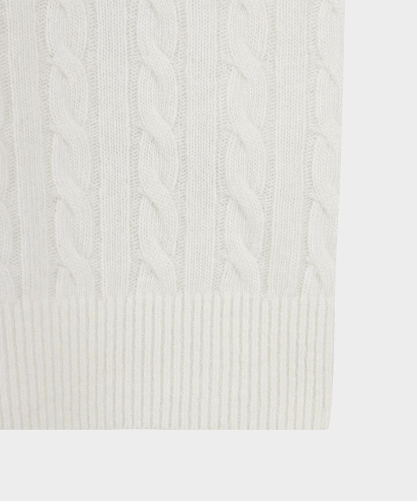 BROOKS BROTHERS [Women'S] Wool Cable Sweater (Ivory) (Bbwrwbf401)