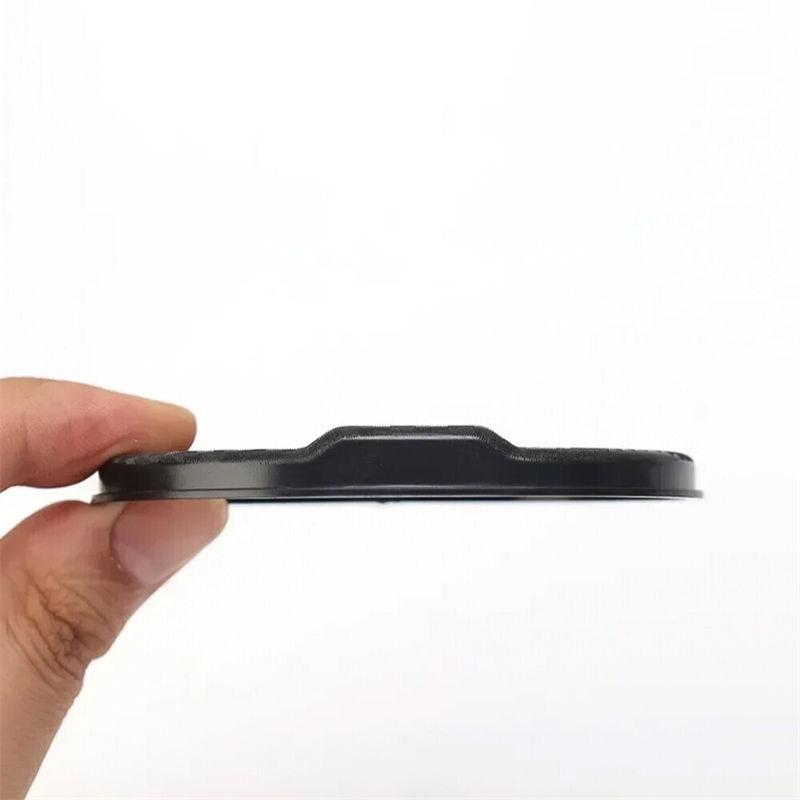 4PCS Carbon Fibre Car Door Lock Protective Cover Anti Rust Sticker Accessories