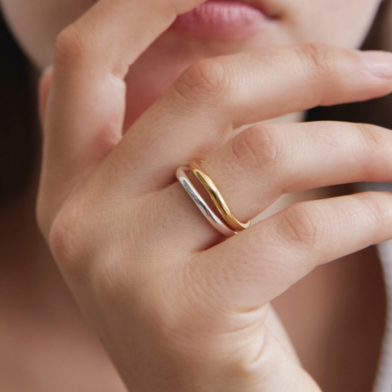 

TATIANA (Silver 925) Wavelet Ring CR1842 Silver_9