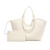 Tote Bag Woven Pattern Bag High Sense Retro Fashion Women'S Bag Large Capacity Commuter Shoulder Bag Women