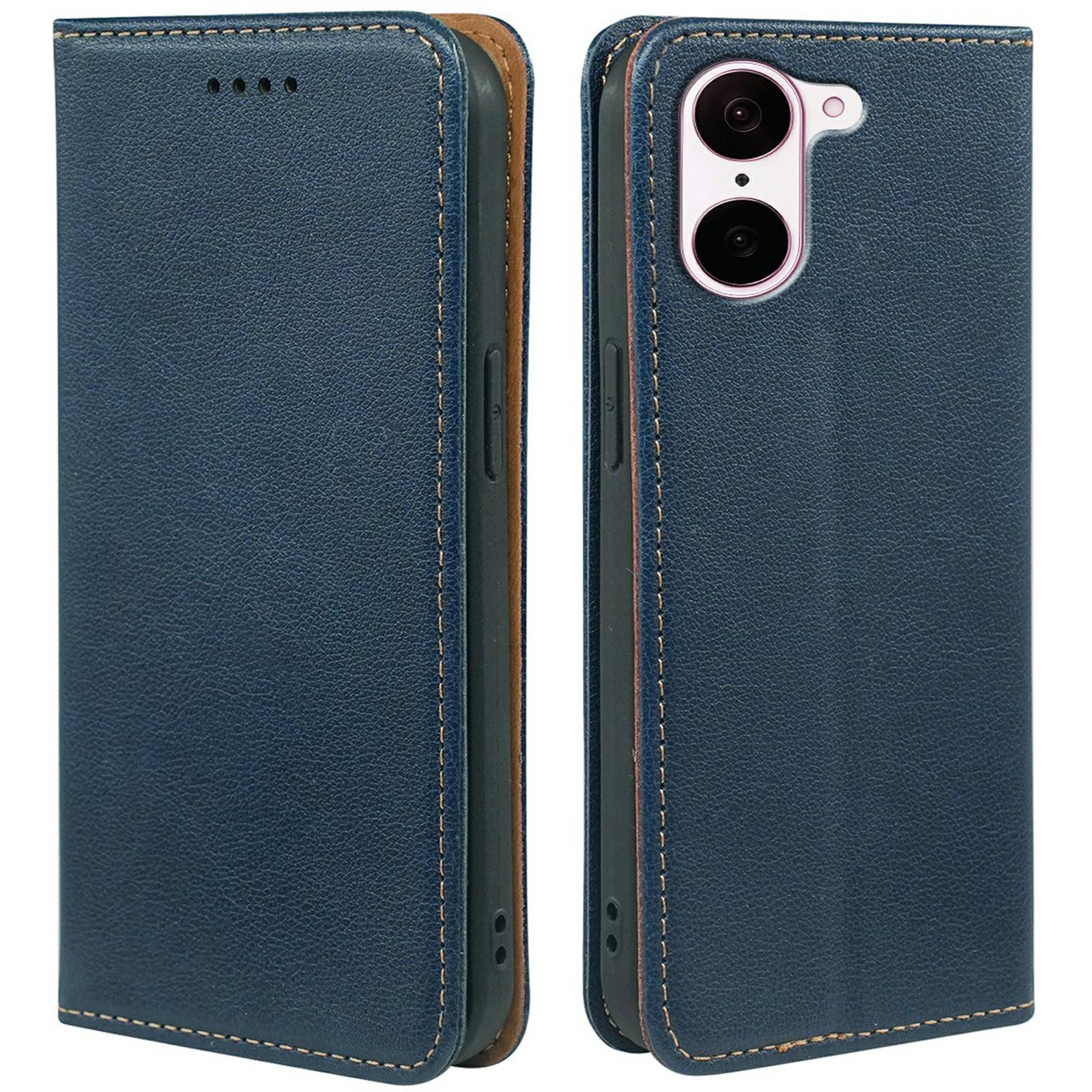 

For OnePlus Nord CE5 5G/Ace 5 Racing 5G Case Wallet RFID Blocking Leather Phone Cover Strong Magnetic Closure Blue