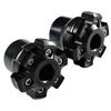 Front Rear Fork Frame Sliders 2PCS Front Fork Wheel Frame Sliders Wheel Crash Protector For Most Motorcycles Motorbikes Moped