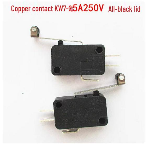 Copper Contact KW7 Series V-15/152/153/155-1C25 Microwave Oven Micro Switch