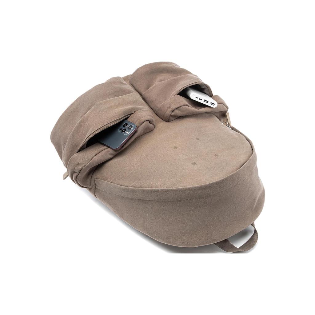 New LiNing Cotton Backpack Unisex Mushroom Umber Color ABSU063-1