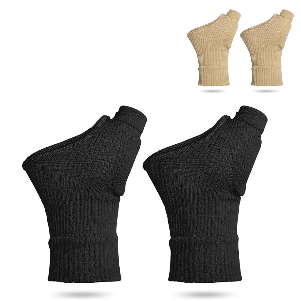 Arthritis Compression Gloves, Half-Finger Breathable Sports Arthritis Carpal Tunnel Gloves For Women Men
