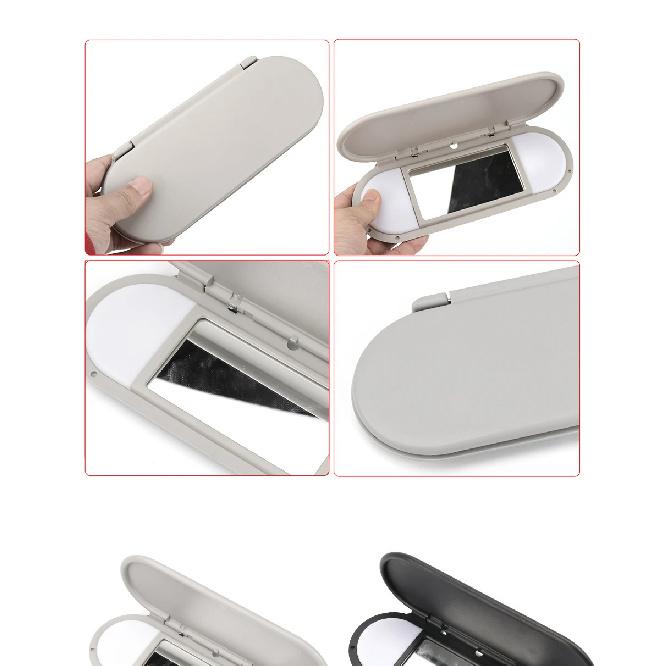 Protetor Solar de Teto de Carro Visor Solar Espelho de Maquilhagem Tampa de Vidro Luz Lâmpada Tampa de Cobertura Para BMW Mini F54 F55 F56 F60 2015-2020