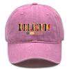 "BELGIUM" "GO RED DEVILS" Flag Printed Baseball Cap , Adjustable Snapback Baseball Cap Trendy Casual Hip Hop Raw Brim Woman's Cap
