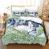 Kawaii Rimuru Tempest Bedding Set Single Twin Full Queen King Size Bed Set Adult Kid Bedroom Duvet Cover Sets 3D Print Anime Tool