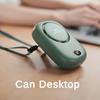 Portable High Wind Hanging Waist Fan USB Charging Mini Fan New Lazy Man Hanging Neck Fan 83*123*43mm