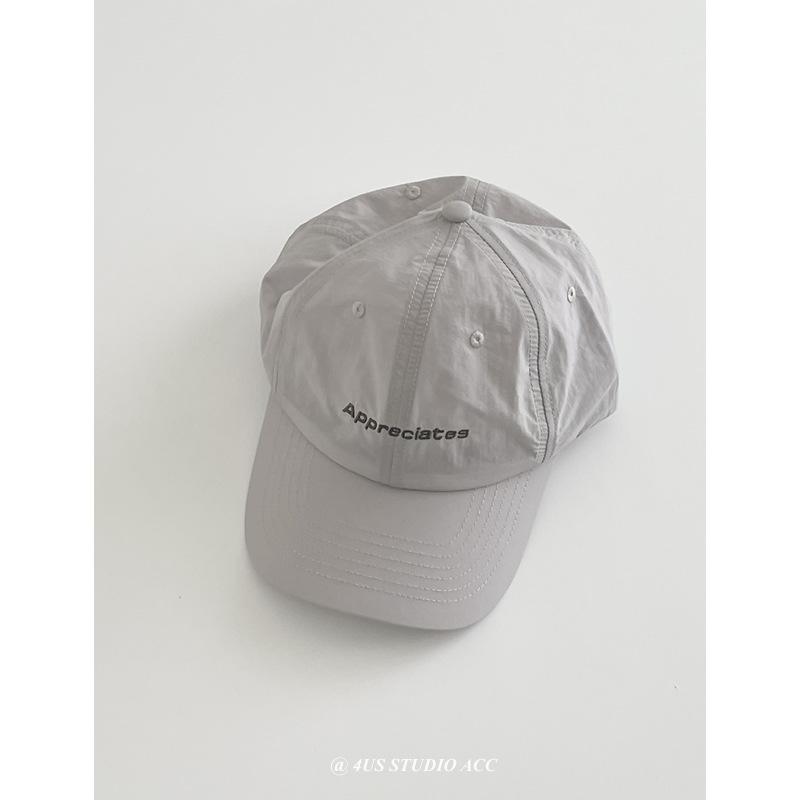 Letter Embroidery Polyester Baseball Hat For Casual Style And Protection Sun