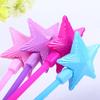 FlashingBlinkyLights Pink Super Star Princess LED Light Up Magic Wand for Kid Portable Lightweight Glow Sticks Party Light Stick