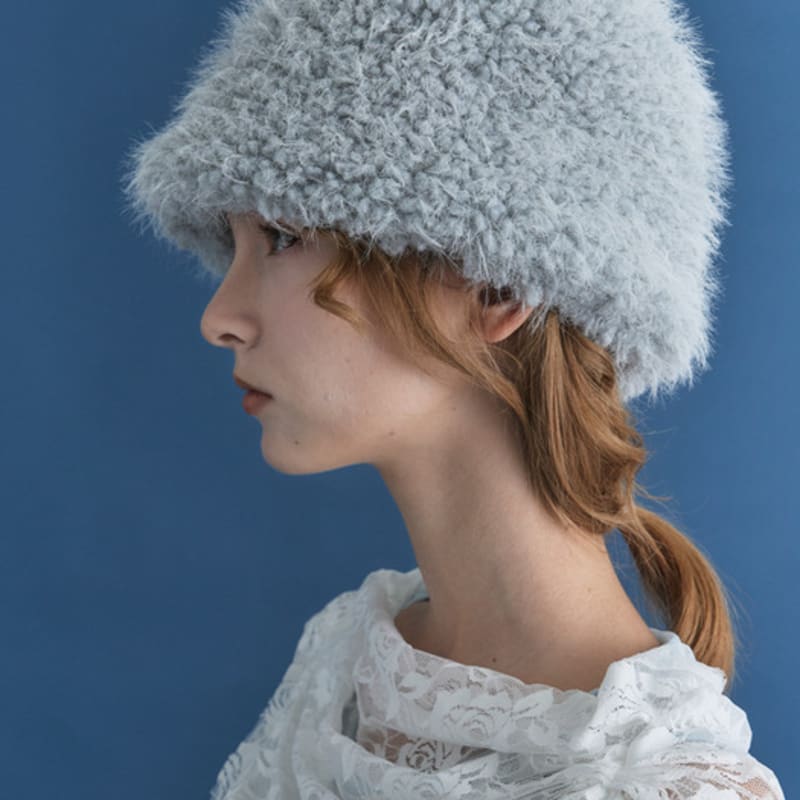 Poesiedame MEATEL HAT IN BLUE WING