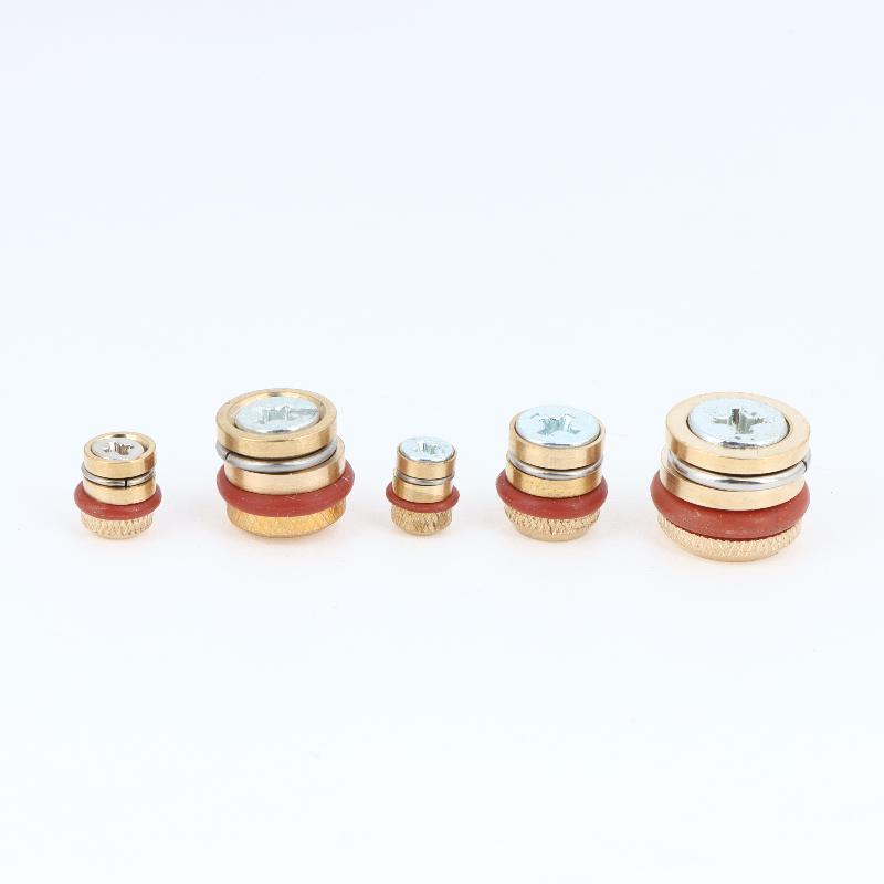 Brass Knurled Mold Water Stop Plug With Rust Resistance High Heat Resistance For Industrial Mold Repair And Manufacturing
