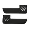 Black Leather Door Trim Guards for Honda Corsa Front Kick Interior Made In Console S 2-Piece N-BOX JF5/JF6 Guards, Anti-Scratch Protector, Stitched,