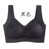 Women S Wireless Push Up Sexy Lace Seamless Sports Bra