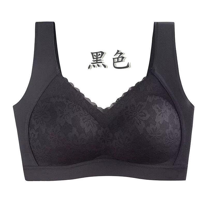 Women S Wireless Push Up Sexy Lace Seamless Sports Bra
