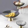Ru Han European Style Glass Fruit Plate
