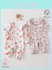 Cotton Baby Romper With Lace Trim For Newborns And Infants Safe For Spring And Autumn