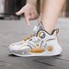 Boys Basketball Shoes Summer 2025 New Breathable Mesh Professional Training Shoes Boys Non-slip Children's Sports Shoes