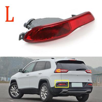 Levý zadní nárazník světlo odrazka lampa pro JEEP Cherokee 2014 2015 2016 2017 2018