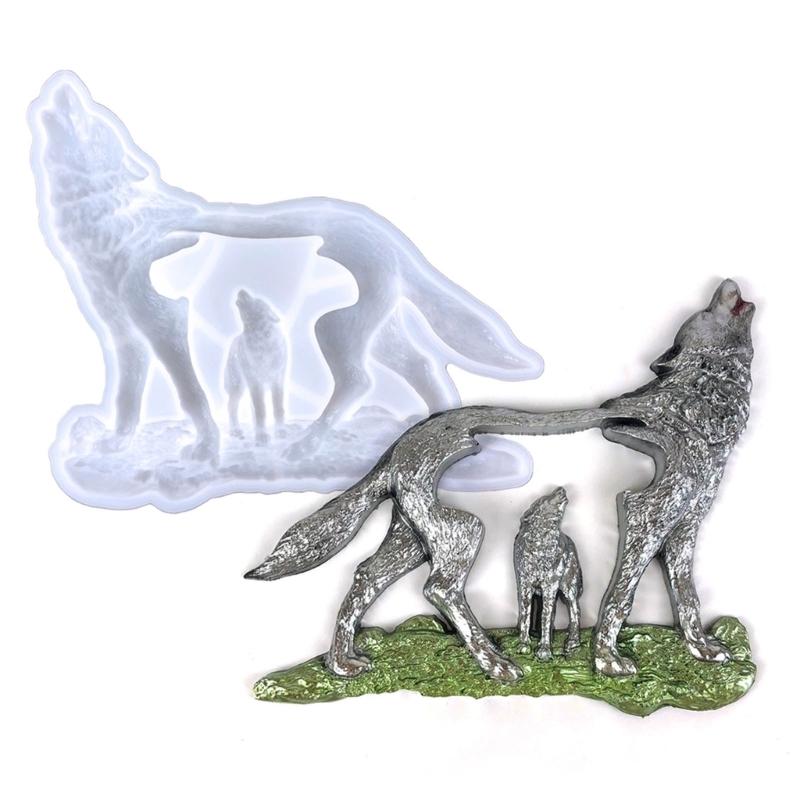 Silicone Mold Epoxy Casting for Wall Art Animal Hangings Decoration Ornament