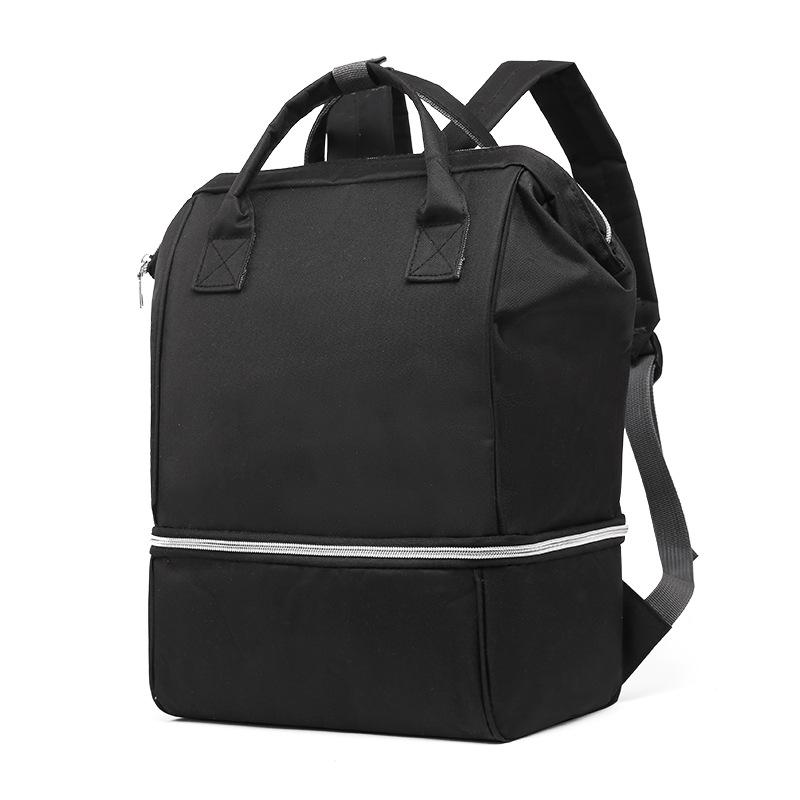 

Hot Selling Mother and Baby Breast Bag for Fashionable Outings with Large Functionality and Capacity чорний
