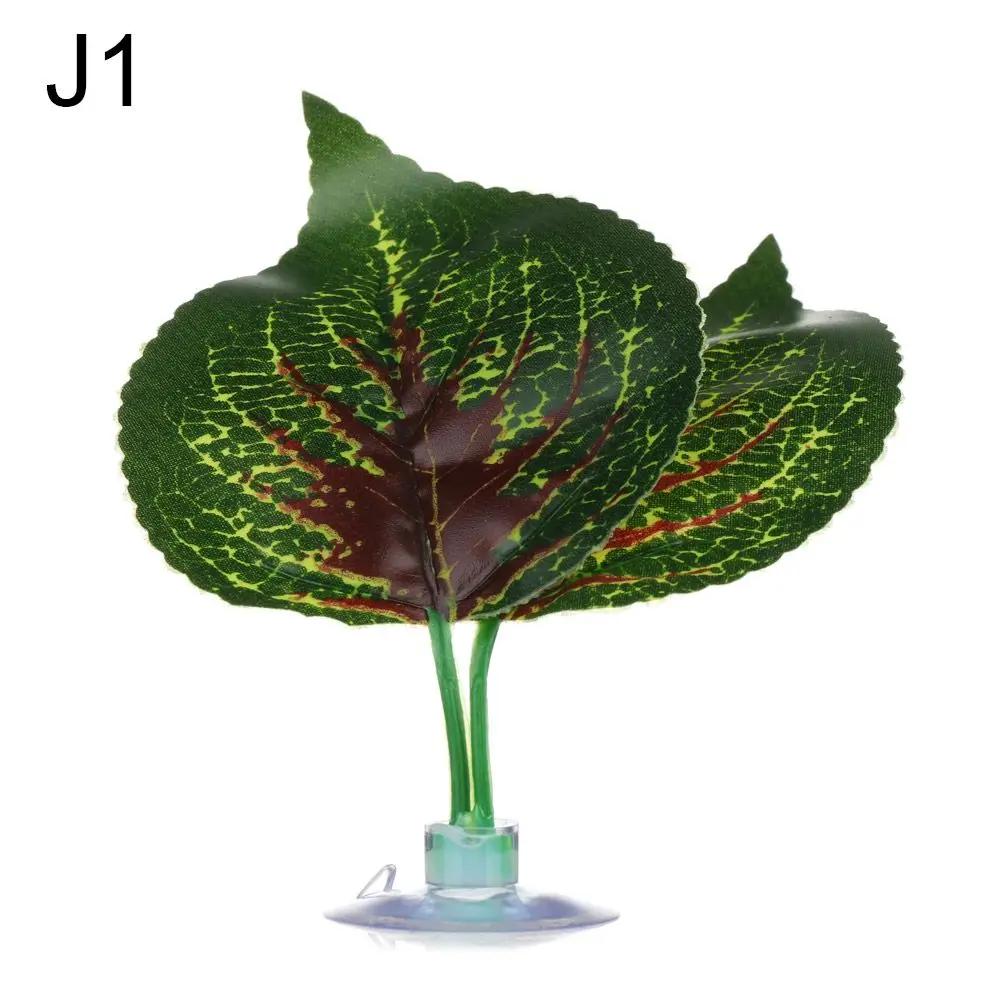Decoration Hammock Fish Tank Betta Leaf Simulation Fish tank Plants Aquatic Plants