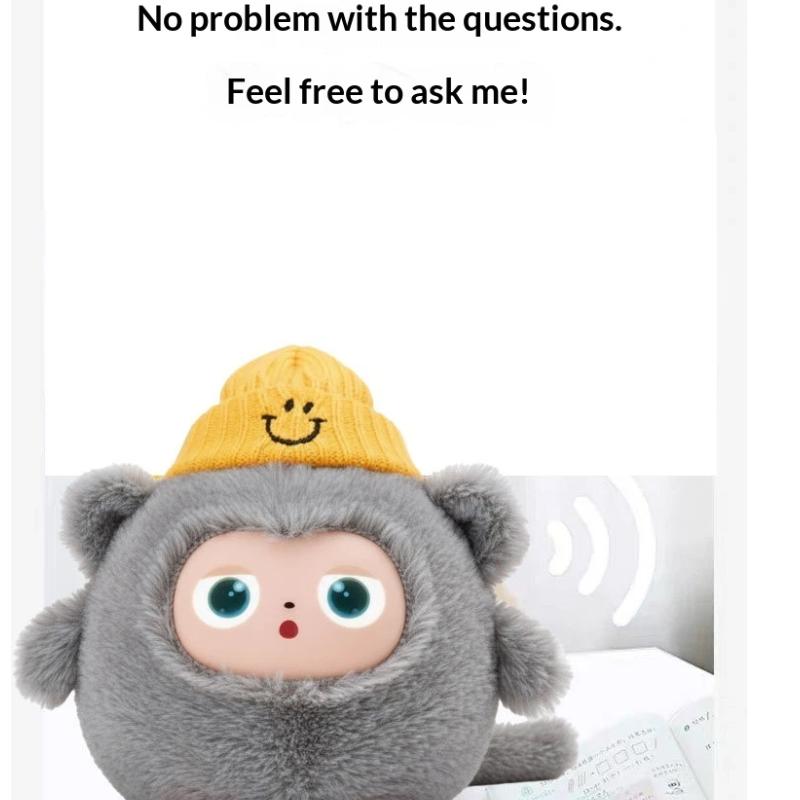 Ai Intelligent Voice Interactive Doll Emotional Companion Robot Dialogue Plush Doll Children's Gift 2025 New Edition