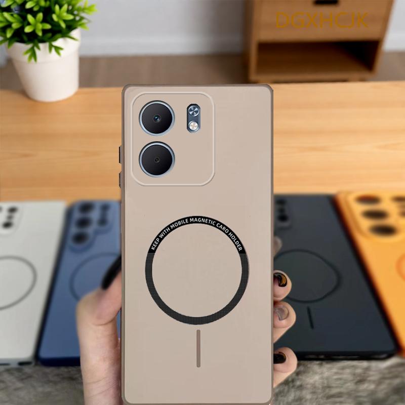 For OPPO A5X 4G Case Oppo A5x Phone Case OPPO A5x 5G Cover oppo CPH2725 Cases Shookproof Color magnetic hard Silicone back cover