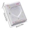 40 Pockets Photocard Album Book Love Heart Hollow Photo Card Holder Water Resistant Trendy Photo Binder For Business Cards
